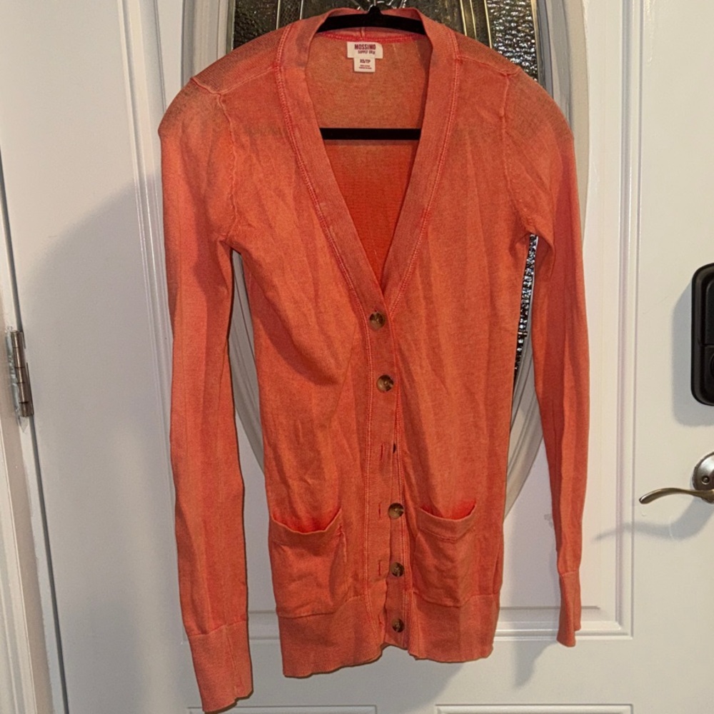 Mossimo Supply Co. Coral Knit Top